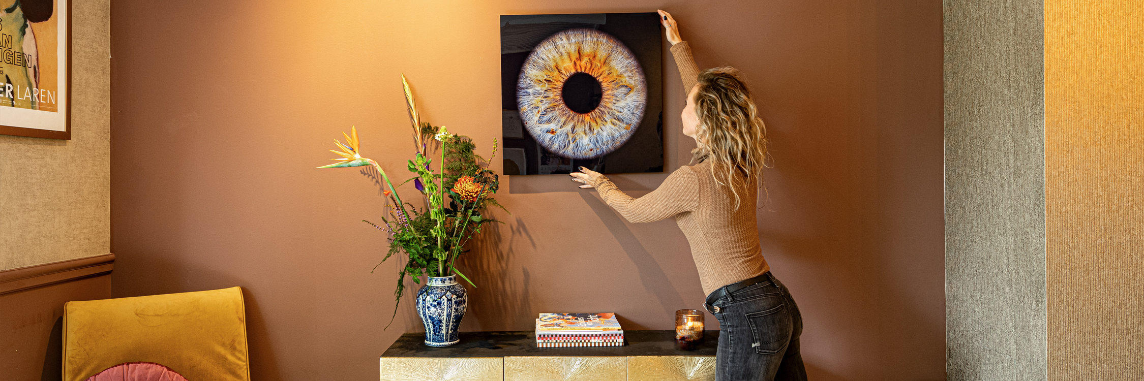 Dé specialist in iris fotografie en iris art